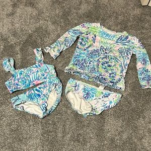 Lilly Pulitzer swim for kids